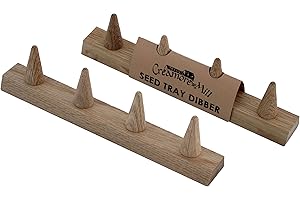 Creamore Mill Oak Gardeners Seed Tray Dibber