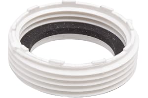 Sanitop-Wingenroth Reduzierstück für Kunststoff-Geruchsverschlüsse | Siphon Adapter | Anschluss Typ 1 1/4 '' x 1 1/2 '' | Kunststoff | Farbe: weiß | 22187 0