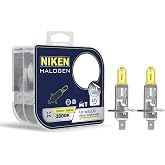 niken 12V H1 55W Sarı Işık Ampul PX26D 2800K, 1 Takım 2 Adet