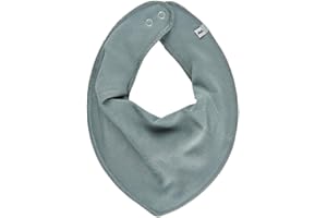 PIPPI MADE WITH LOVE pippi Halstuch Lätzchen Dreieckstuch Biobaumwolle UNI in verschiedenen Farbvarianten (bleigrau)