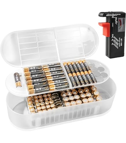Storage Box Battery Organizer Amazon Amazon Best Battery Organizer