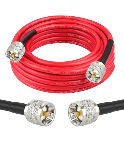 RG213 30m Koaxialkabel - 50 Ohm Antennenkabel Für SMA BNC TNC