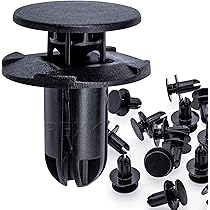 Rexka 30pcs 8mm Hole Fender Liner Bumper Cover Engine Splash