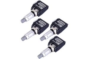 LSGGTIM 4 sensores de presión de neumáticos A000009052102 compatibles con Mercedes W213 S213 C238 A238 RDKS Sensores Sensor de presión de neumáticos 433 MHz TMPS Sensores Sistema de control de presión de