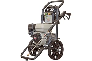 WASPPER ✦ Hidrolimpiadora de Gasolina Honda GP 200-3100 PSI ✦ 196cc con Potencia de Alta presión Jet Hidrolimpiadora Profesional W3100HA portátil Limpiadora para Autos y Patios Negro