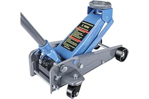 LARBANKE 3 Ton Trolley Floor Jack,Trolly floor Jack with A Range of 133mm to 460mm,Made of Durable Aluminium Steel with Wheels for Secure Lifting,Providing Stable Support for Various Cars