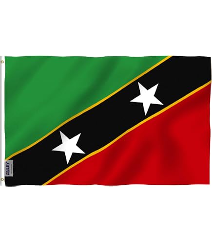 Saint Vincent Flagge 3x5 Fuß Von Anley – Lebendige Farben, UV-beständig | Garten- & Außenflagge Mit Messingösen