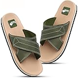 FOOT UP Orthopedic Casual Slippers for Men | Comfortable Stylish Everyday Wear Sandals with Soft Cushion Footbed & Non-Slip Sole | Durable Outdoor & Indoor Slippers: 