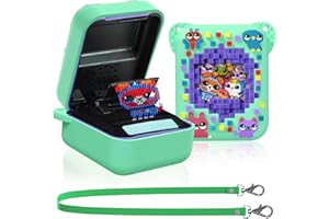 BLOOOK Etui ochronne do Bitzee Interactive Toy Digital Pet, etui ochronne z nadrukiem zwierzęcym, kompatybilne z akcesoriami Bitzee Interactive Toy Digital Pet