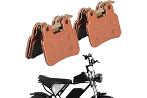 IUVWISN Plaquettes de Frein Avant et Arrière pour Vélo électrique Résistantes à l'usure pour Moto Tout-Terrain électrique Ridstar Q20