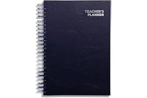 A4 Primary Teacher Planner 2024-2025 by Pirongs - 5 Lesson Day - Navy
