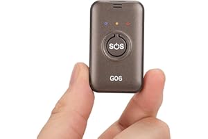 DECATRONIC Microspia Audio GSM Localizzatore GPS in Tempo Reale, Dispositivo di ascolto in tempo reale GSM Registratore a distanza Vocale SD 16/32G (G06)