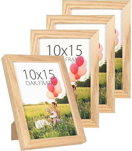Double 5x7 Horizontal Combo, White Wood Picture Frame, 4.5x6.5 Opening Foldable Landscape View Photo Frame On Table-top Or Wall (13x18 Cm - View #9