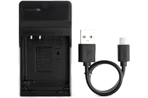 Norifon EN-EL23 USB Chargeur pour Nikon Coolpix P600, Coolpix P610, Coolpix P900 Caméra et Plus
