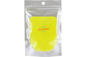 MIJOMA Purpurina en polvo brillante para manualidades y decoración de paredes, 100 g, color amarillo neón