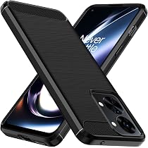 Ivoler Silikon Hülle Für Oneplus 7T | Militärischer Schutz, Stoßfest, Schlank, Karbon-Design