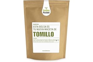 Garden Pocket - Kit de Cultivo de TOMILLO - Bolsa Maceta