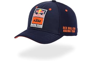 Red Bull - KTM Casquette Courbée Boost - Mixte - Taille Unique - Logo de l'équipe KTM Racing - Bride Réglable