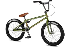 EASTERN BIKES Eastern Traildigger 20" Pro BMX Bike - Lightweight Chromoly Frame, Double Wall Rims, Pivotal Seat, Chromoly Cranks, Ideal for Street and Park Riding