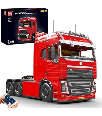 Camion Scania Technic 1708 Pièces - Modèle De Construction à Pince - Jeu De Blocs Pour Adultes Et Enfants - Cadeau Passion