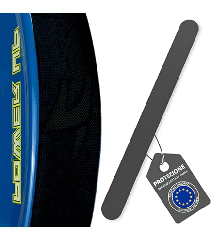 Protezione Bordo Racchetta Padel - Nastro In Silicone Dentato Trasparente - Foto 2