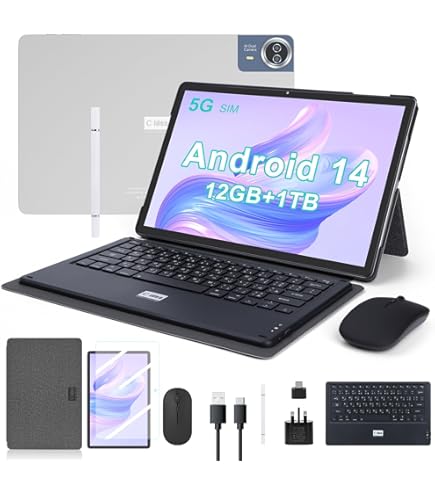 【新品】Relndoo Androidタブレット 12GB RAM 128GB S8cc47f3443474edfb5e28b8b724f7