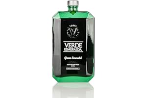 V E VERDE ESMERALDA Gourmet-Olivenöl extra vergine Sorte: Picua (Königliche) (500 ml, Green Emerald)