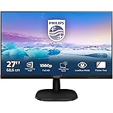 Philips 273V7QJAB - 27 Zoll FHD Monitor (1920x1080, 75 Hz, VGA, HDMI, DisplayPort) schwarz