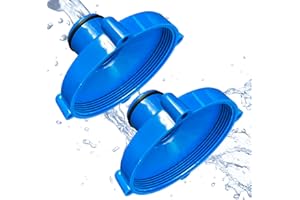 Kyzuzia 2 adattatori per aspirapolvere, per Tubo di aspirazione (Ø 80 mm su Ø 32 mm), Adattatore per Tubo di aspirazione per Piscine Quick-up