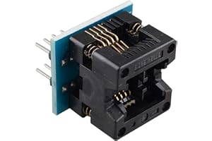 HALJIA Adaptador SOIC8 SOP8 a DIP8 IC OTS-16-03 para Eeprom 24XX 93XX