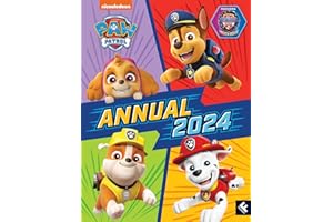 Paw Patrol Annual 2024: Brand-New Illustrated Gift Annual for Children, perfect for fans of the hit Nickelodeon TV show aged 2, 3, 4, 5 years