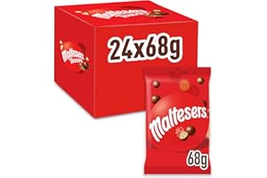 Maltesers Snack en Bolitas de Leche Malteada recubiertas de Chocolate con leche (68g)