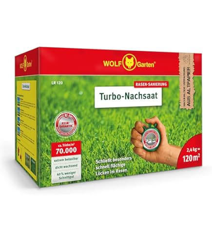 Fertilizzante Starter Wolf Per Prato Nuovo - 6kg, Per Germinazione Rapida E Crescita Sana - Foto 7