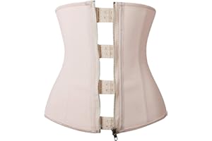 YIANNA Waist Trainer Damen Korsett Bauchweg Stark Formend Sport Body Shaper Korsage Corsage Mieder Taillenformer