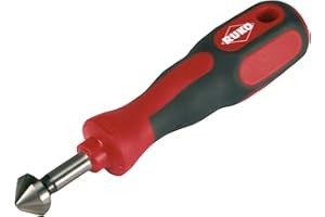 Ruko HSS Hand Deburrer with Countersinker, Bright Finish, 25.0 mm Diameter, R102147