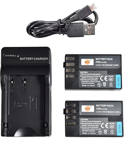 Amsahr BT-PENDLI108-1CT Numérique Remplacement Caméra/Caméscope Batterie pour Pentax D-Li108/D-Li63/Optio: M40/M90/Rs1500/Nb1000/T30/V10 Gris