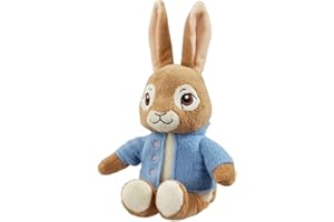 Peter Rabbit Soft Toy - Official Beatrix Potter Cuddly Bunny Rabbit Toy by Rainbow Designs