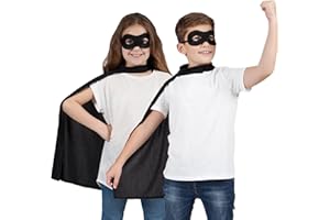 WICKED COSTUMES Kids Super Hero Cape & Mask Dress Costume