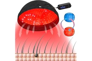 PUPCA Laser Hair Growth Helmet, Red Light Therapy Cap for Hair Regrowth Hair Loss for Men and Women with 236pcs Lamp