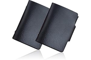 FITN BEAU 2pcs Card Holder Wallet Credit Card Holders Card Holder Case for Men & Women Soft PU Leather Bank Card Holders Slim Pocket Wallets