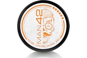 MAN42 PROFESSIONAL HAIR BEARD Man 42 Cera Capelli Uomo 100 ml (Super Strong Water Wax)