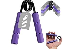 LISTHEN Hand Grip pour Musculation Main, Hand Gripper pour Muscle Avant Bras, Handgrip pour Muscle Main, Fitness, Callisthénie, Escalade et Haltérophilie