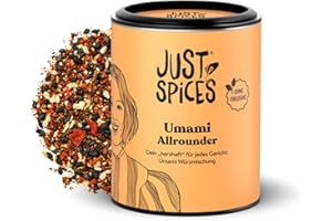 ‎JUST SPICES Just Spices Umami Allrounder I Soßen, Fleisch, Gemüse & mehr herzhaft würzen I Gewürzdose, 55 g
