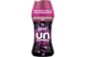 Lenor UNstoppables Perlas de Perfume para la Ropa, 23 Lavados (270g), Suavizante con Fragancia Frescor Sensaciones, Potenciador de Frescor