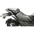 MAHABIR Seat Cover for Gixxer SF, 250 & 150 All Models July 2019 Onwards with Cushioning | Water Resistant Faux Leather | Easy Installation | Enhances Ride Comfort (Black)