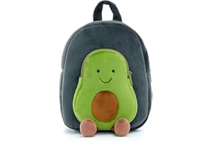 DZert Kids School Bag Soft Plush Backpacks Cartoon Boys Girls Baby (2-5 Years)