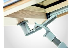 Asta di Comando Telescopica Originale ZUB Roto Alluminio Asta di Comando per l'apertura di Finestre per Facciate Lucernari e per l'Azionamento di Tende a Rullo Lunghezza Estensibile 1170-1900 mm