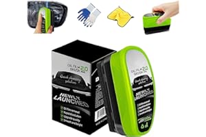 ZOTKAMN Nettoyant Pour Vitres, Brosse De Nettoyage Pour Pare-Brise De Voiture 2.0, Film D'Huile Pour Vitres De Voiture, EmpêChe La Pluie Et La BuéE, Une Clarté Optimale. (1pcs)