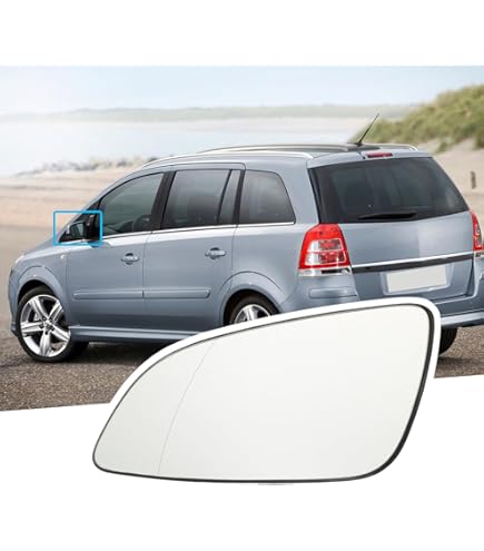 Verre De Rétroviseur Gauche Pour Opel Astra H 2004-2009 - Verre De Rechange Réglable, Chauffant, Miroir Extérieur