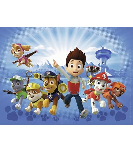Nathan Puzzle Cadre Pat'Patrouille – 15 Pièces – Dès 3 Ans – Dinosaures – 25 X 14,5 Cm – FSC